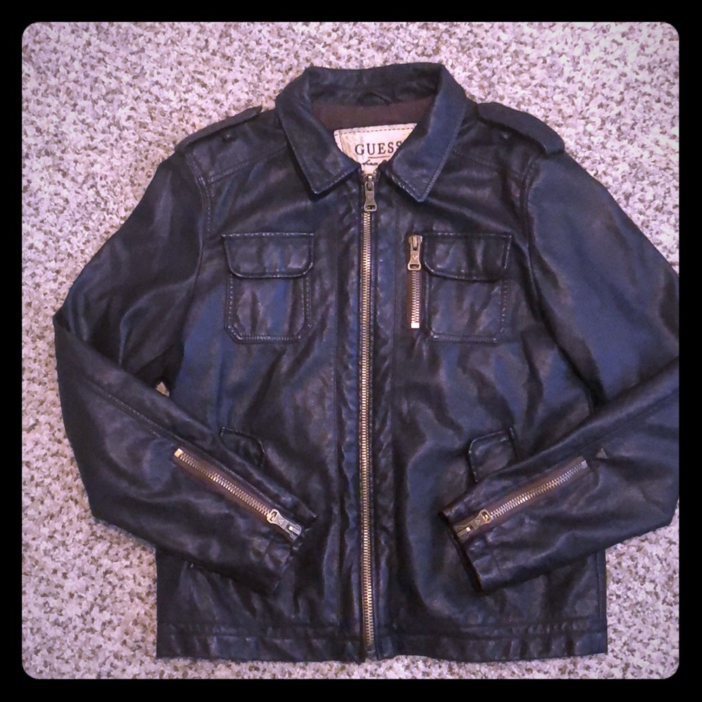 Guess Leather Coat